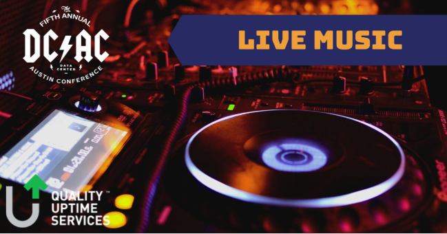 QualityUptime's tweet photo. Quality Uptime Services is the 2019 Live Music Sponsor for #theDCAC. Can't wait to see everyone in #Austin!
#UPSSystems #UPSMaintenance #MissionCritical #DCAC2019 https://t.co/tq42qyrBiE