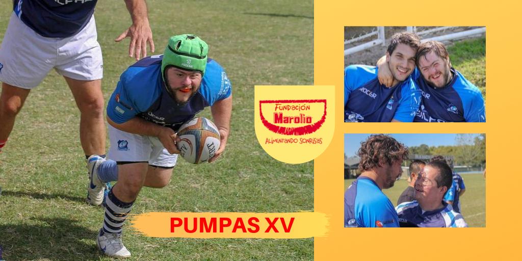 fundmarolio's tweet photo. ¡Mañana 21/09 estaremos acompañando a los
@pumpasxv en la Feria de la Primavera en Hurlingham!
Se trata del equipo argentino de rugby inclusivo integrado por chicos con discapacidad cuyo sueño es viajar al Mundial de Irlanda 2020.
#rugby #irlanda2020 #inclusión #pumpas #feria https://t.co/rDEk7oruVm