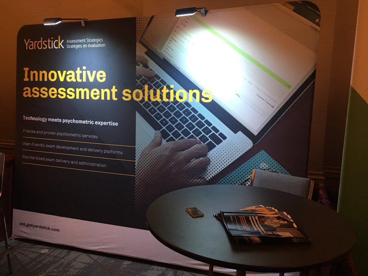 danyellgeddes's tweet image. It’s been a great trip to Minneapolis for the CLEAR conference for @YardstickAssess visit us at booth #110 &amp;amp; ask us about our assessment solutions #professionaltesting