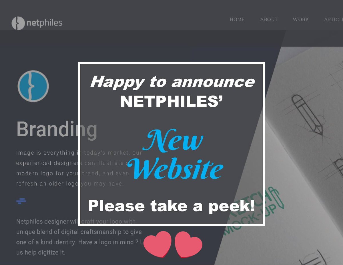 Netphiles's tweet image. Happy to announce NETPHILES launches new website! 🚀❤️🎉
Take a peek 👀 &amp;amp; drop some 💕!!!
netphiles.com
