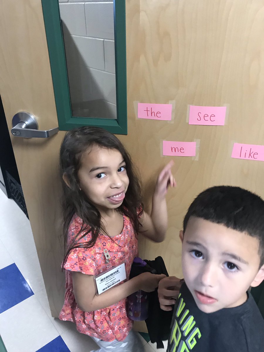 Running into sight words everywhere we go!! <a href="/NISDKallison/">Kallison Elementary</a> <a href="/KallisonKinder/">Kallison Kinder</a> #LeadTheCharge #mylilscoops