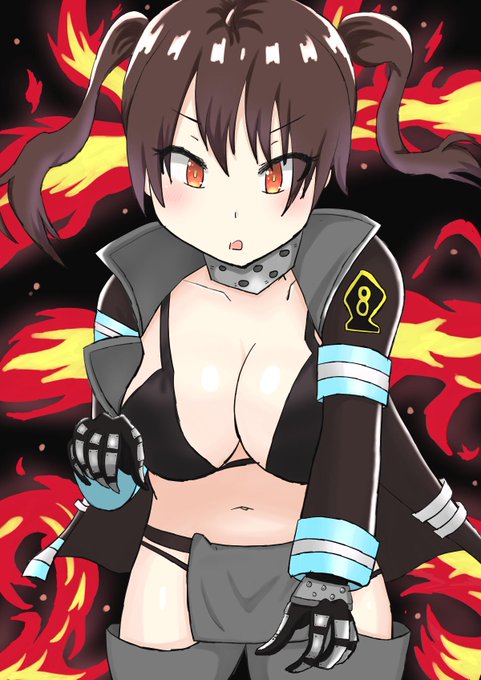 以前に描いた環古達
#炎炎ノ消防隊
#環古達 
#秋の創作クラスタフォロー祭 
#絵描きさんと繋がりたい 