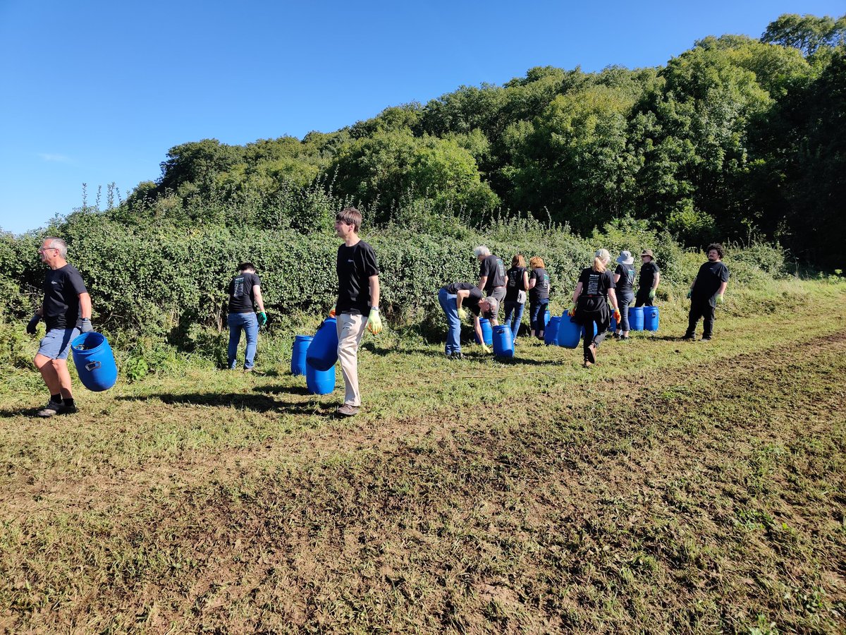 SladeNikita's tweet photo. Some of the Bristol team spent Global Day of Service at Wild Place Project doing various things to help them continue their work of the conservation of animals #HPEGives #weareHPE https://t.co/1660Apkf7e