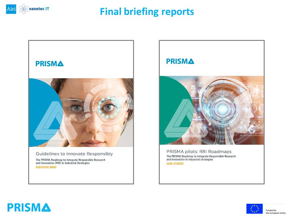 DelftXRI's tweet photo. #tudelftTBM, #eu_prisma First standard on Responsible Research Innovation for companies is now available. Check out https://t.co/K28D4oTFoT.. Great H-2020 project led by TU Delft. https://t.co/34dQyMl7kQ