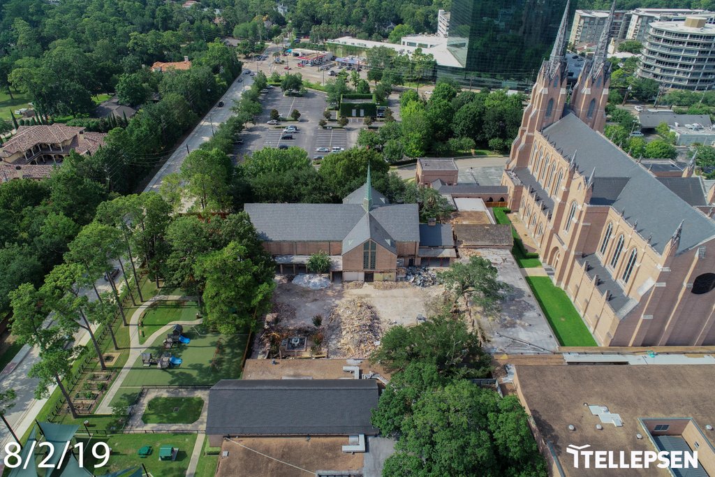 jacksonryanarch's tweet photo. Construction has started on the $55 million expansion at St Martin's Episcopal Church! The construction includes sitework, the chapel and music building, and the children's education center, education center and daycare. https://t.co/ZxjslubUJj