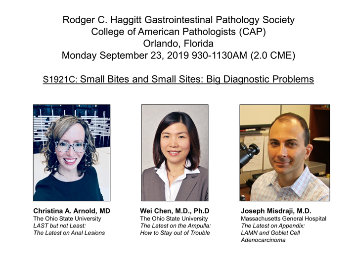 CArnoldMD's tweet image. What is this appendiceal lesion? 
Significance of the mucin?
Stage?
Risk of PMP?
What to tell the surgeon re MGT?
Join the @USGIPS session at #CAP19 for @Jmisdraji  practical approach to this high-stake site! Details below. 

@Pathologists #GIPATH #TwitterTeaser #cap #cap2019