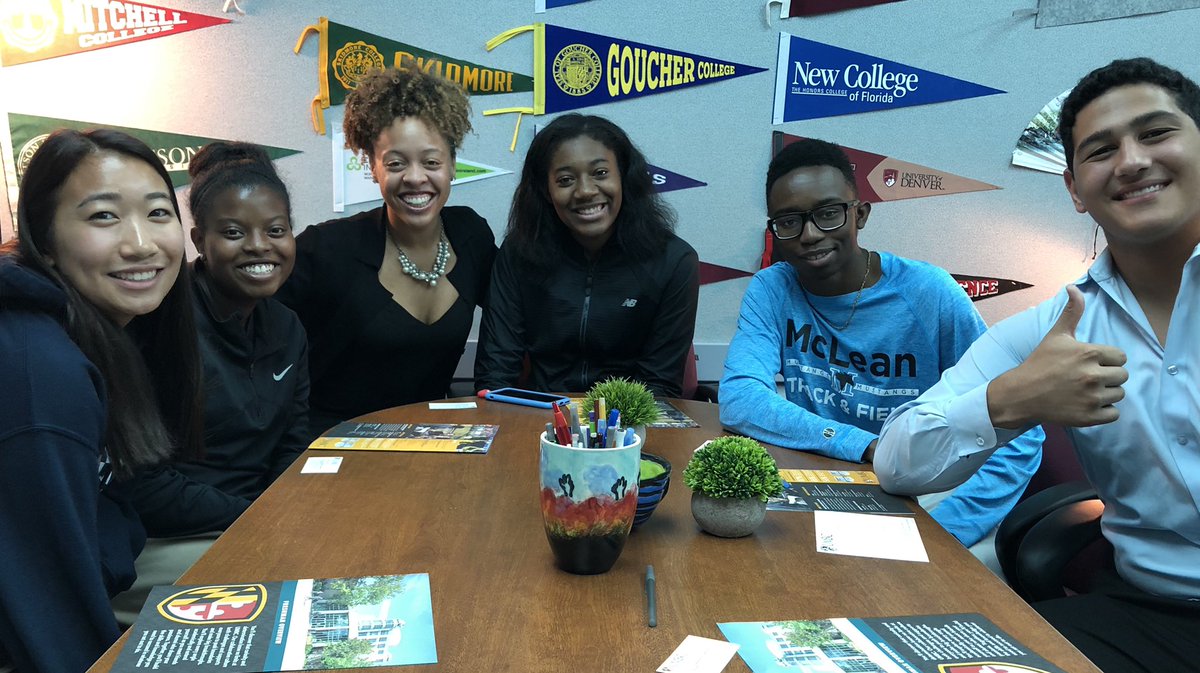 Between the scholars programs, a diverse study body, &amp; excellent affordability, it was awesome to have our seniors meet w/ <a href="/UMBC/">UMBC</a> + <a href="/UMBCadmissions/">UMBC Admissions & Orientation</a>! An amazing midsize, public honors university right down the road!