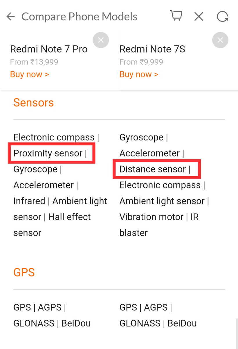 AshRock22's tweet image. Hey, @TechnologyJock &amp;amp; @Dhananjay_Tech 

Could you please help me understand the difference between “Proximity Sensor” in #RedmiNote7Pro and the “Distance Sensor” in #RedmiNote7S 

TIA