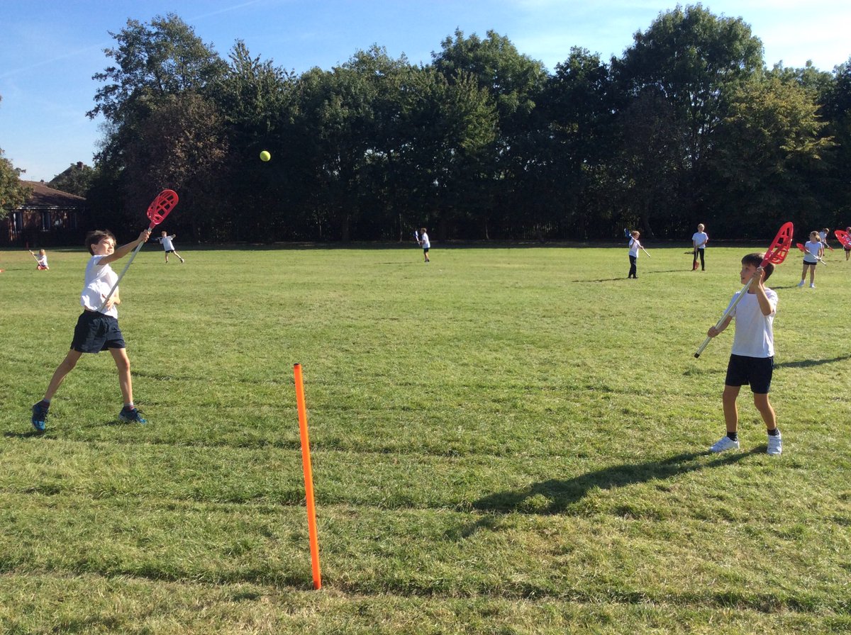 HemplandYear4's tweet photo. Some pretty impressive throwing and catching in only our second lacrosse lesson! https://t.co/Q2eM0DaWte