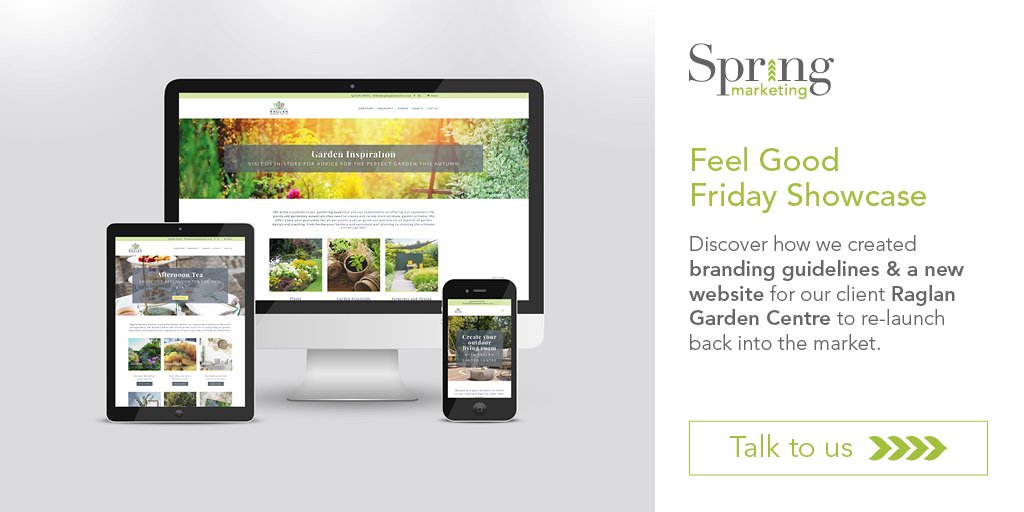 Spring_MarketUK's tweet photo. Feel good Friday showcase! View how we launched a re-acquired new business into the garden centre market place. Utilising strategy, creative design, web design/development and branding. Want to grow your business? Talk to us via our website!
https://t.co/EutIMSxQXj #Webdesign https://t.co/ljiCgianvw