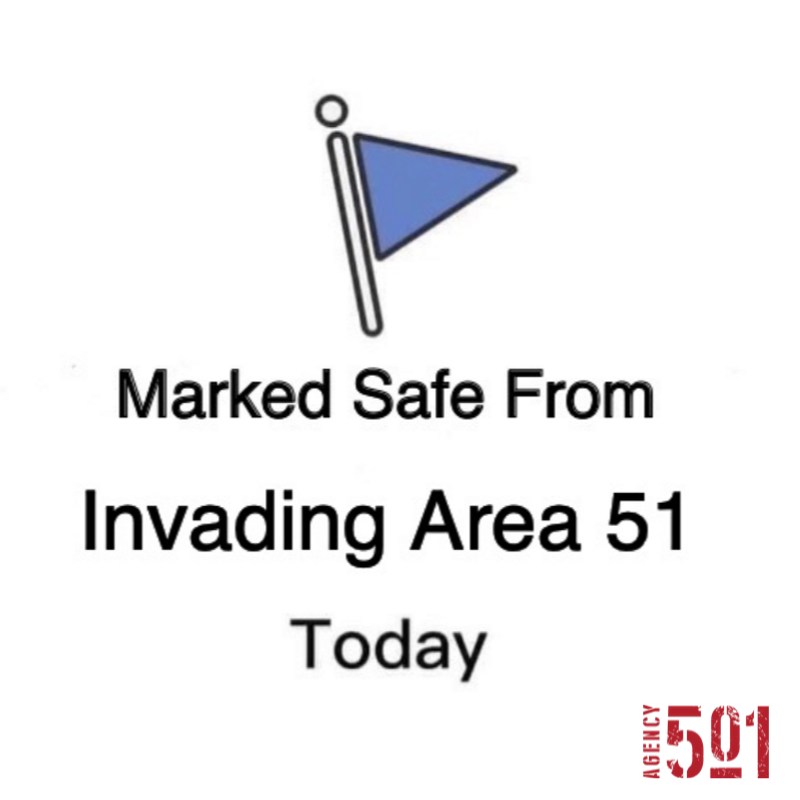 Agency501's tweet photo. We're all safe! 😂 https://t.co/Vw7y1TMpNt