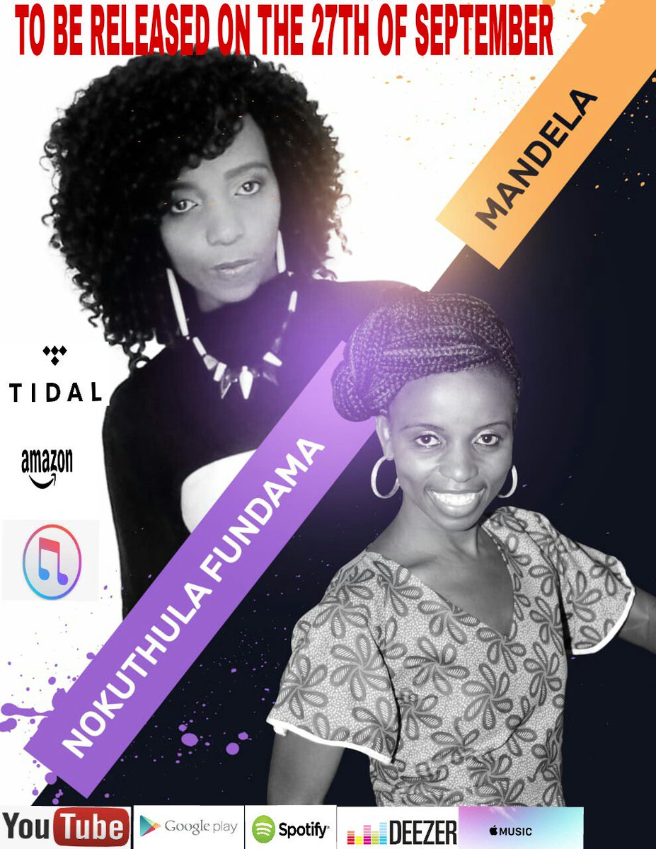 BuhleTheBrave's tweet photo. Ekurhuleni's very own Nokuthula Fundama will be releasing her new song next week Friday, 27 September. Look out!
#supportyourown #musicartist #isolembongi #stimulatingcreativity #brighteningthefuture https://t.co/tAEc2fEH2X
