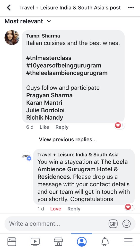 SharmaTumpy's tweet image. Won a staycation at The Leela’s Gurgaon! Thank you 😊