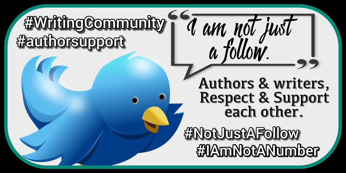 KathyLynnCross's tweet photo. I am not a “number” or an add to your numbers. I support writers, authors, bloggers. I tweet and retweet a few times a day to help support who I can. But if you follow me, just to gain a follow, and then unfollow me - expect the same respect back. #iamnotanumber #notjustafollow https://t.co/DLzLTuZUFa