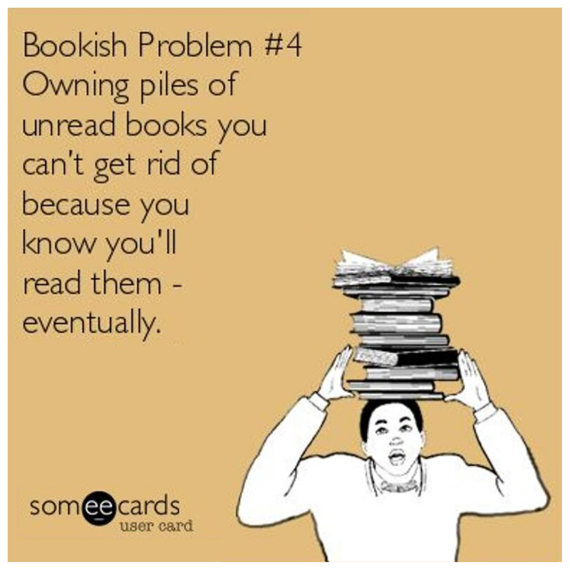 Copperfields's tweet photo. Who else has this problem? #BookishProblem #CopperfieldsBooks https://t.co/azh1sFM4fO