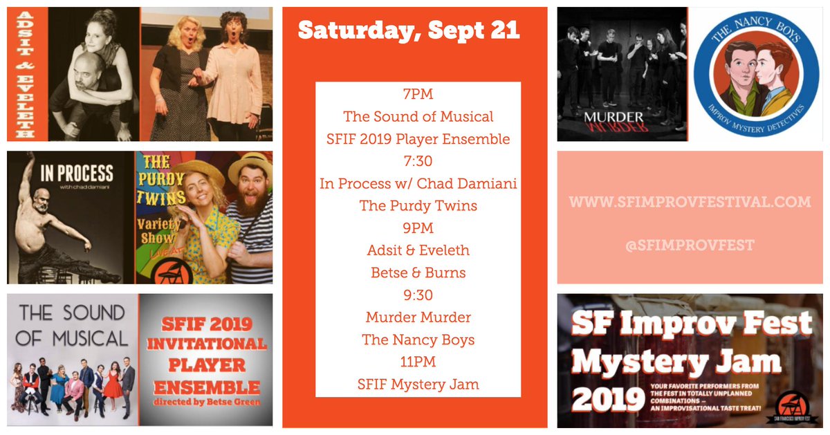 Oh Saturday - filled with workshops by day and shows by night! How we <3 you!