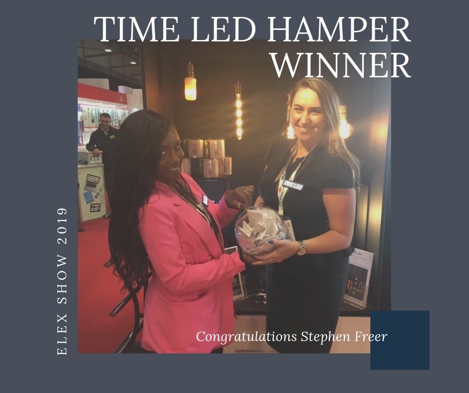 pitacs_ltd's tweet photo. Congratulations to Stephen Freer - the winner of the TIME LED hamper! You will be contacted shortly and goodies sent your way! #elexshow #timeled #pitacs #winner @Elexshow @TIME_LED https://t.co/Te66gWMIAr