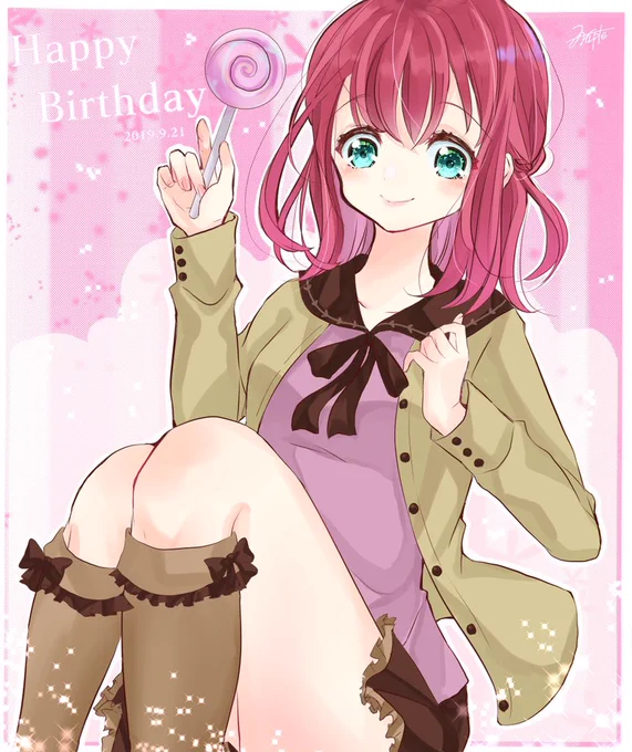 ルビィちゃんおめでとう??
#黒澤ルビィ生誕祭2019
#黒澤ルビィ誕生祭2019 