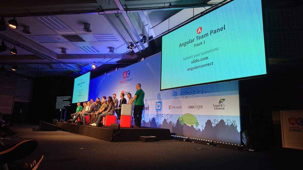 aboudard's tweet photo. It's a wrap ...😥 What an amazing conference, 2 great days, #AngularConnect is actually the best @angular conf ! Thanks the team. https://t.co/TcZ2yA8ads