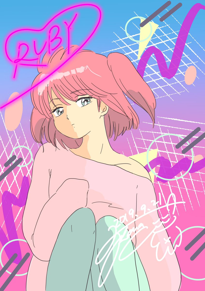 声優 降幡愛さんが描いた黒澤ルビィ 好きなことまとめブログ