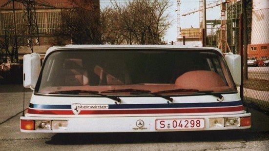 OreBobby's tweet photo. The best but worst design idea I know. Pure 80’s go-for-it style. Still, you want to try it. Steinwinter Supercargo 2040. 1983 #Trucks #RetroConcept https://t.co/eaWuHS88dT