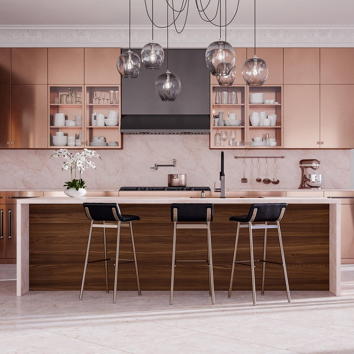 deltafaucet's tweet photo. Designer and Delta Difference Maker Avissa Mojtahedi created an entire kitchen space based on inspirations from the Pivotal faucet. Check out the full collection and let it inspire your next project. https://t.co/b6M0mPt7mQ. #DeltaDifferenceMakers https://t.co/xxdWxpPfST