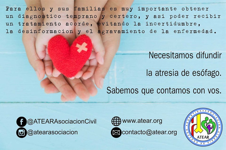 EmmanuelPoloLP's tweet photo. AYÚDANOS A DIFUNDIR 

La atresia esofágica es una enfermedad que impide la alimentación a los recien nacidos. Los primeros síntomas se ven cuando el bebe se atraganta o vomita, reiteradas veces. 

En nuestra ciudad la asociación civil ATEAR acompaña a esas familias. https://t.co/Tf4boSHweP