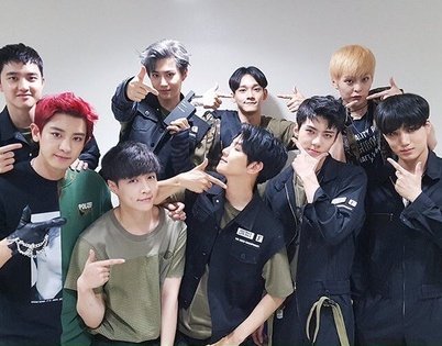 SF9's Love for EXO a never ending thread !short introduction: SF9 members esp. Taeyang and Inseong are huge fans of EXOZuho and Chanyeol are friends actually please support both  #EXO and  #SF9  