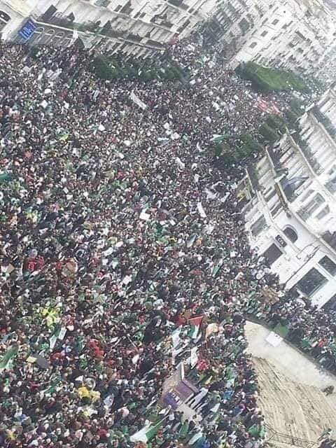 Algerie_Expat's tweet photo. #Algérie #Acte31 : Un tsunami humain malgré la répression, une belle démonstration ! https://t.co/qrUjpUtNQR
