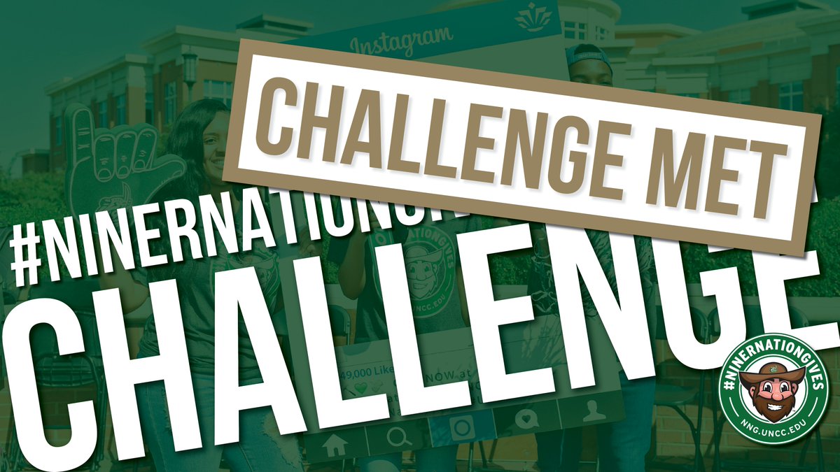 UNC Charlotte CGL tweet media