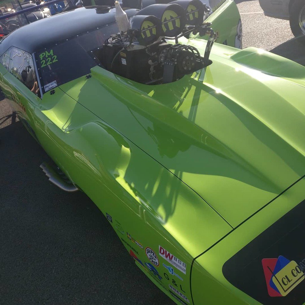 voodoohemi's tweet photo. In the pairing lanes for test run number two.

#voodoohemi #voodoohemiracing #riseofthefenix #msa #national #Finals #santapodraceway #2019 https://t.co/bowMYgY3Xs