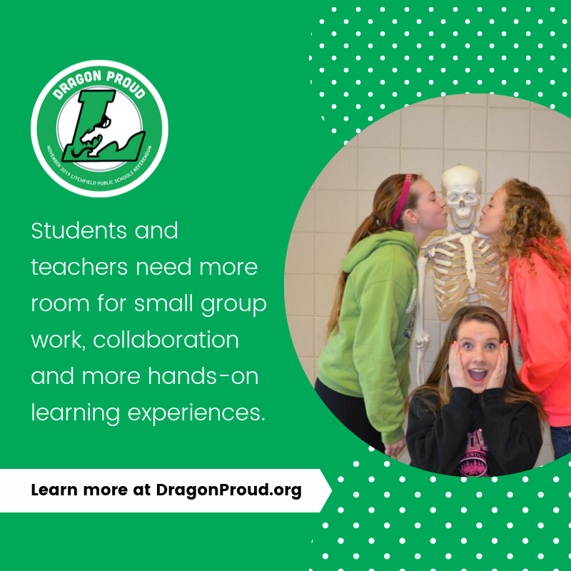 Litchfield465's tweet photo. If approved by voters, Question 2 of the referendum would create additional classrooms, remodel special education spaces and create breakout areas for students.  

Learn how the November 5 referendum addresses our building needs by visiting https://t.co/jnbIs6qa8L. https://t.co/DUCN3yaHjW