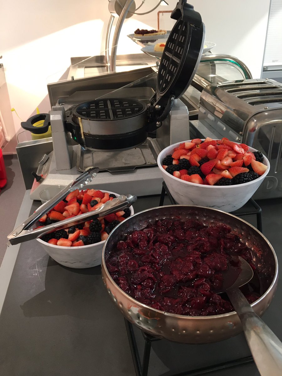 Waffles for breakfast! <a href="/WSHGraduates/">BaxterStorey Graduates</a> <a href="/BaxterStorey/">BaxterStorey</a>