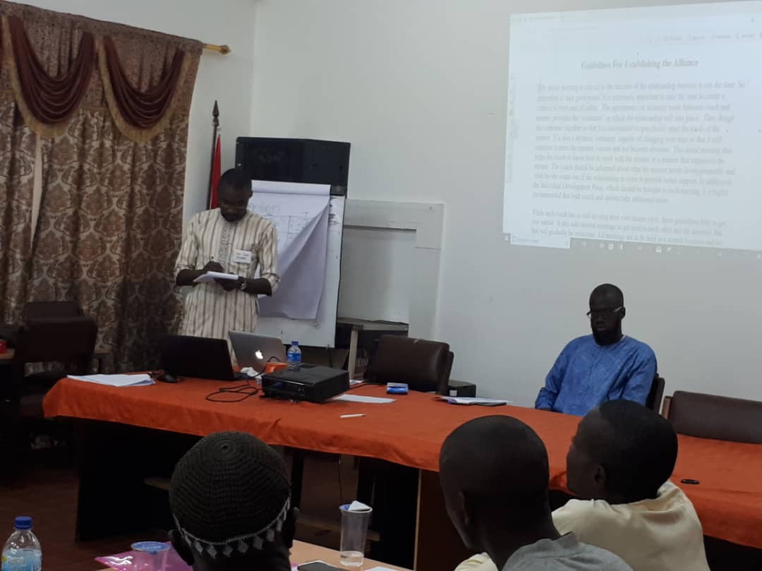 MOVAAR's tweet photo. Day 2 Team building activities and role play exercises for tutors in the Second Chance Education Program Capacity Building training. #2CEP @UNICEFGambia @MoBSEGambia

#SFP #PBL #training #teaching https://t.co/K2HLLs0e0f