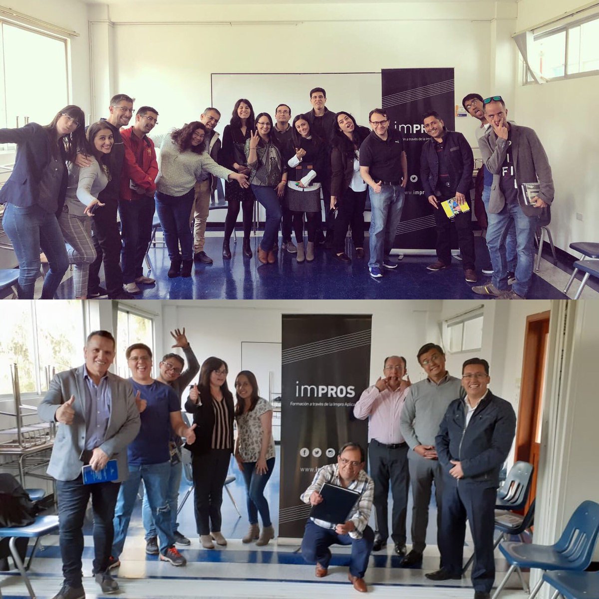 ViveimPROS's tweet image. #SerMejores y educar con #PersonalizacionEnSerio requiere nuevas formas de pensar y cuestionar. Entornos participativos en las aulas, colaboración en comités académicos, y creatividad en la investigación interdisciplinaria. Impro Aplicada en la Educación Superior. Gracias @UISEK!