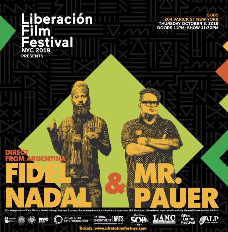 FestivalAfrolat's tweet photo. PREVIEW 4 days, 30+ movies, industry panels & parties! Get closer at the Liberación Film Festival October 2-5 🔥🔥🔥 - *|https://t.co/f9oqTEWubj* #liberacionfilmfest #afrolatinofestnyc @rockrubber45s #rockrubber45s, @koolboblove #bobbito #fidelnadal #mrpauer https://t.co/FIhn1hpPyg