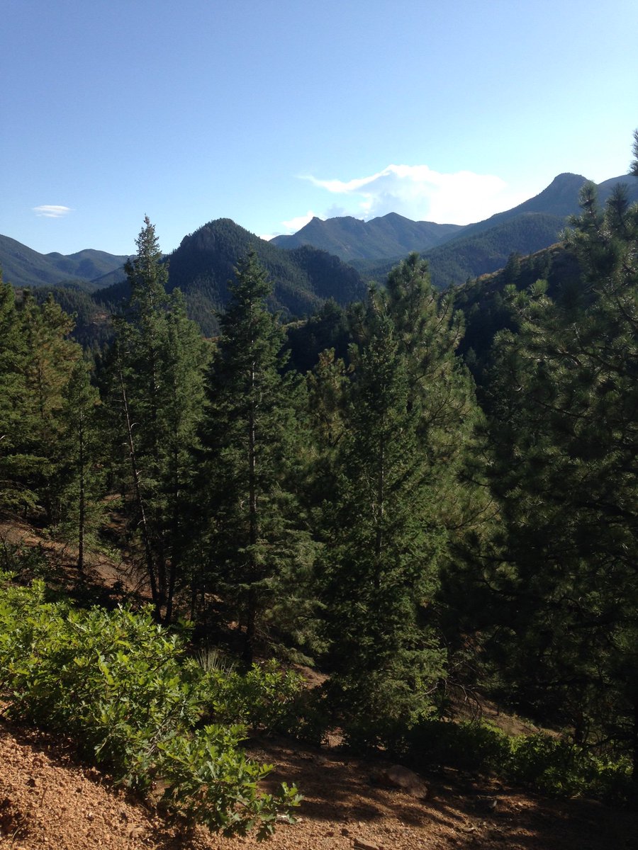 Hiking in #Colorado is awesome! The views are spectacular and we’ve encountered some incredible #waterfalls 
#statebystateadventure #hiking #fulltimervlife