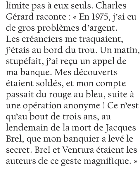 SchnockRevue's tweet photo. Charles Gérard à propos de Jacques Brel et Lino Ventura.
#Schnock https://t.co/LBJZLUsEsF