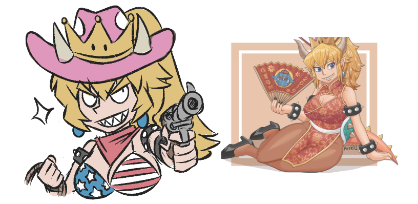 @ovvv This was a very nice surprise, thank you!
I didn't expect to see the cowgirl I drew for you last year