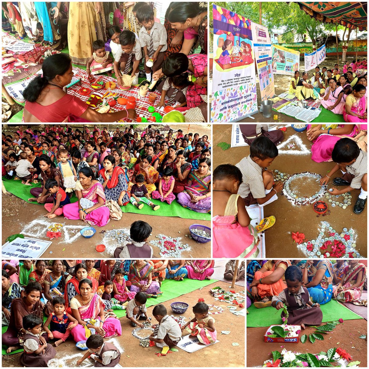 CEO, ZP and Dy CEO, ZP participated in Palak Melawa organised in Ghatanji, #Yavatmal during #PoshanMaah2019. Their words motivated everyone. #ThankYouAnganwadiDidi for the #PoshanTyoharSeVyavahar celebrations! #SahiPoshanDeshRoshan @smritiirani @Sajjan95 @MinistryWCD @DYavatmal