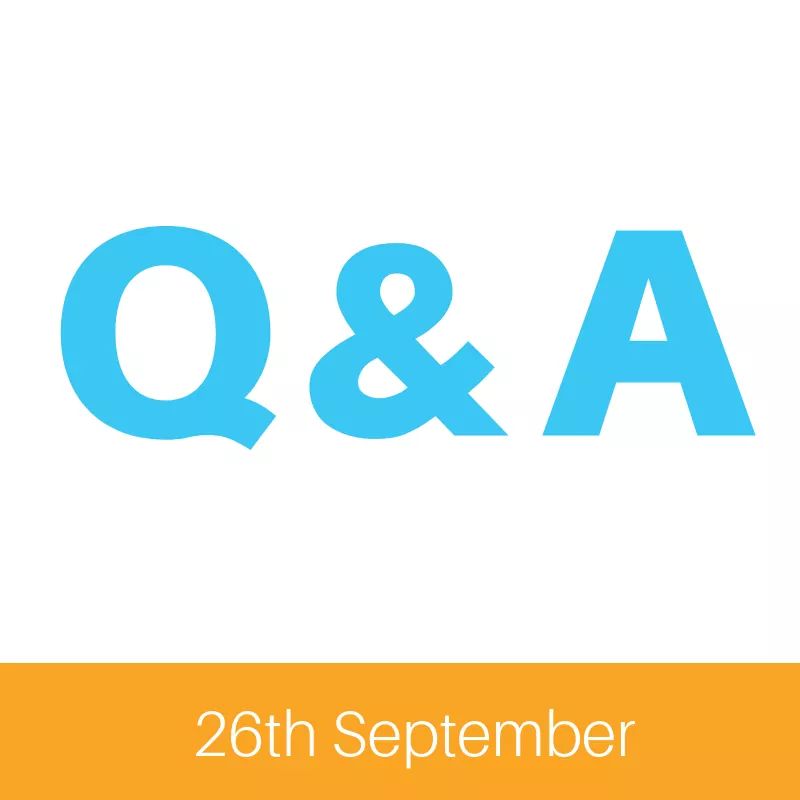 Do you have questions on websites or online marketing? Let us know and we will answer them in our Facebook Group Q&amp;A on the Thursday 26th September.

facebook.com/groups/graphic…