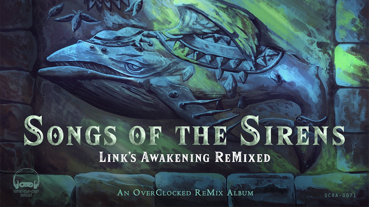 PLEASE RT! Our 71st FREE community VGM arrangement album, Songs of the Sirens: Link's Awakening ReMixed, is now available at sirens.ocremix.org!

Celebrating the original GB &amp; new Switch remake, also released today!🦉🐋🎶

- sirens.ocremix.org
- soundcloud.com/ocremix/sets/s…