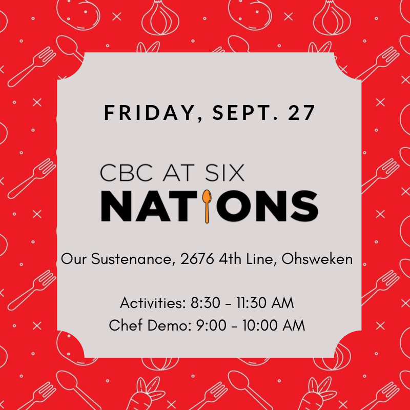 CBCHamilton's tweet photo. Join #CBCHamilton @Our_Sustenance with @craignorriscbc, host of The Morning Edition on @CBCKW891. Learn about seed bundling as you tour the Kayanase Greenhouse, enjoy cornhusk braiding demos and sample Iroquois/Haudenosaunee inspired dishes: https://t.co/vPGoyvJE0c https://t.co/531nHy58OU