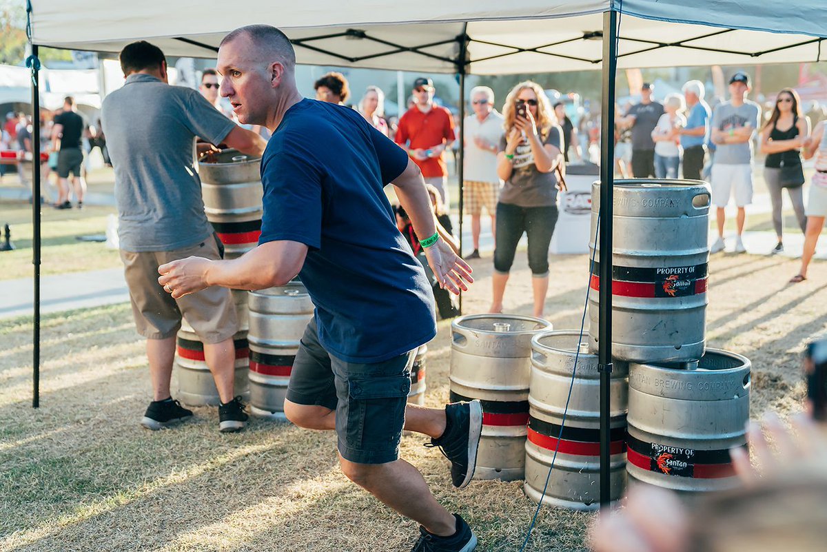 Do you even lift bro?! Come show us what you’ve got on Saturday at 5:30pm at our keg stacking competition!💪😎
