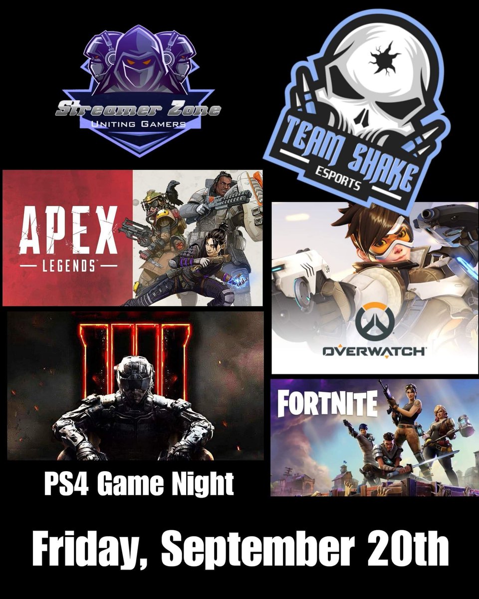 TeamShakeSZ's tweet image. Don't forget tonight is PS4 Game Night for those that want to participate :)