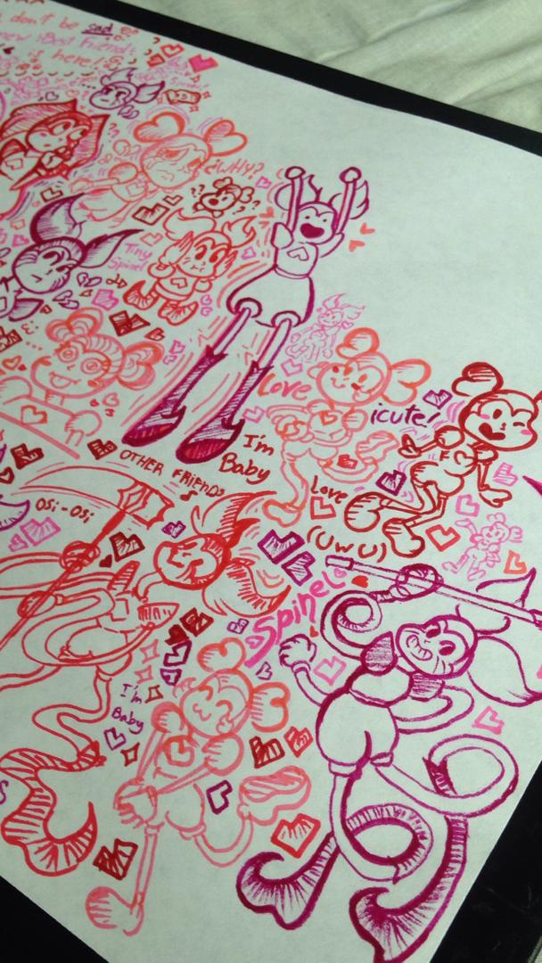 Skeret00ns's tweet photo. Era inevitable dibujar a #spinel despues de ver el video de frames chistosos de @Alfrely227 JAJAJAJAJA #StevenUniverseTheMovie  (uwu) ♥♥♥ https://t.co/kzOc8ejgxo