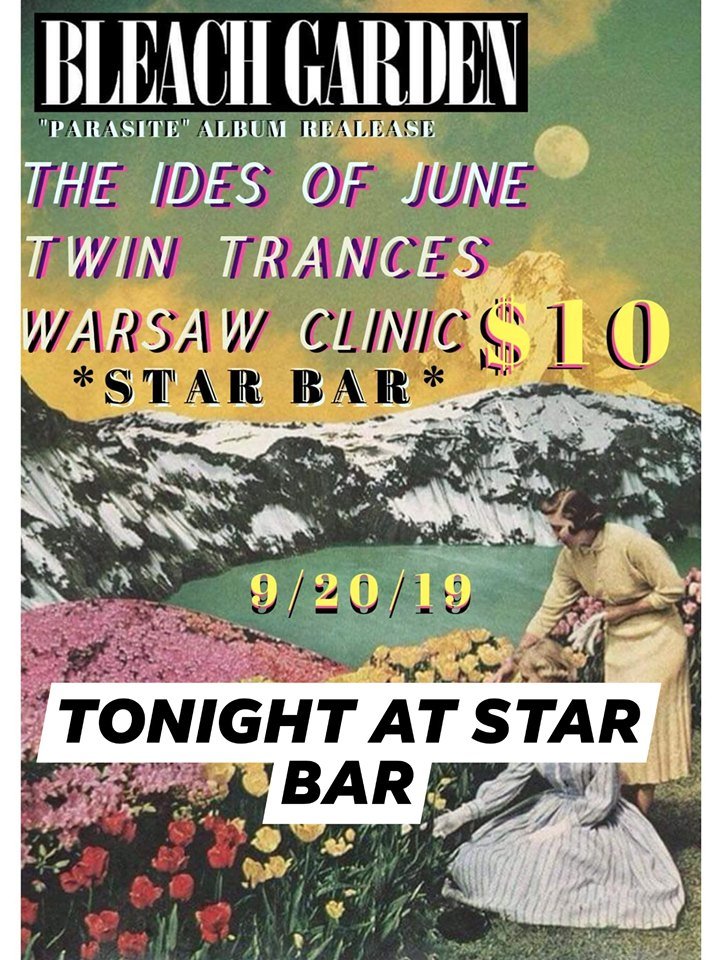 Stream and Buy :: New album out Today by Atlanta band <a href="/BleachGarden94/">Bleach Garden</a> – ‘Parasite’ – Album release show tonight, 9/20/19, at Star Bar in L5P: beatlanta.com/stream-buy-ble… #beAtlanta #newmusic #bleachgarden #starbar #livemusic #atlanta #atl #iloveatl #fila #hashtags