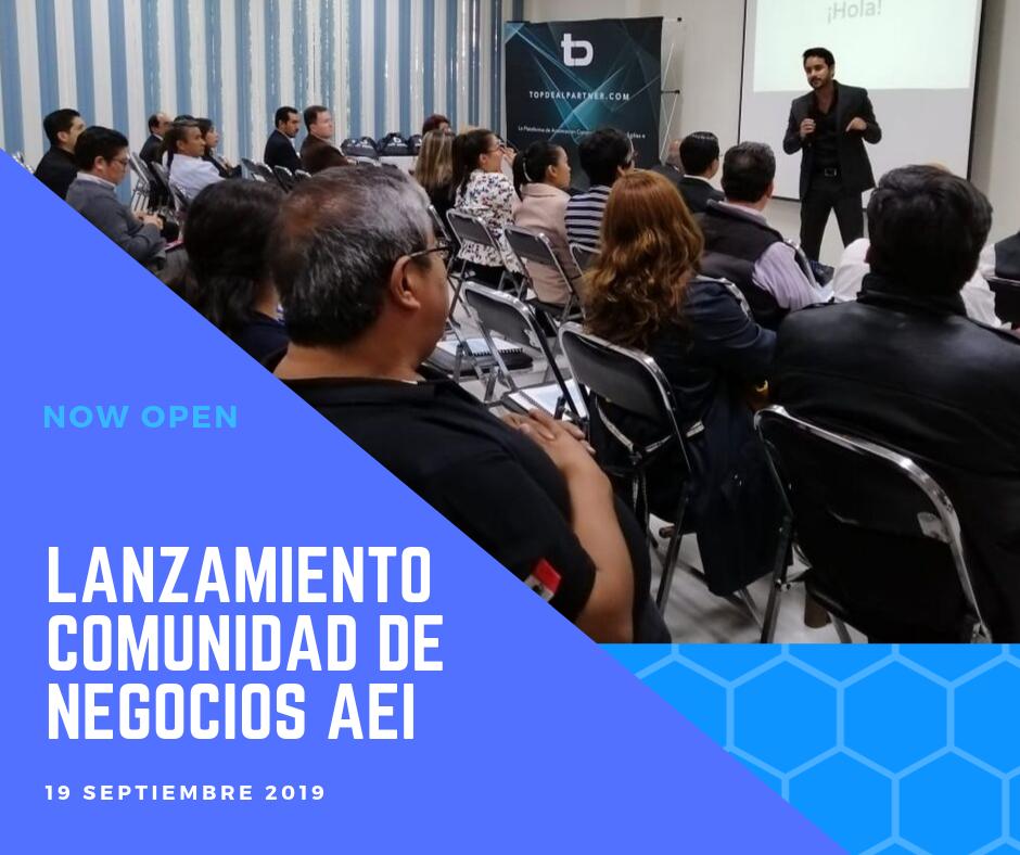 TopDealPartner's tweet image. Presentación de Comunidad de Negocios de la Asociación de Empresarios de Iztapalapa, AC, Bienvenidos Socios!