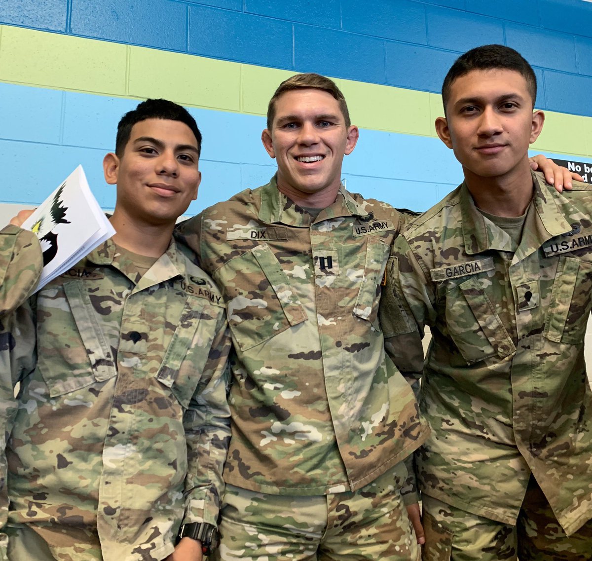 RealIronFires's tweet photo. Congrats to SPC Jesus Garcia and SPC Daniel Garcia on graduating from BLC!

These two are some of our leading playmakers on the team, we are pumped to have them back. @LightningBTRY https://t.co/dfYJfH13sA