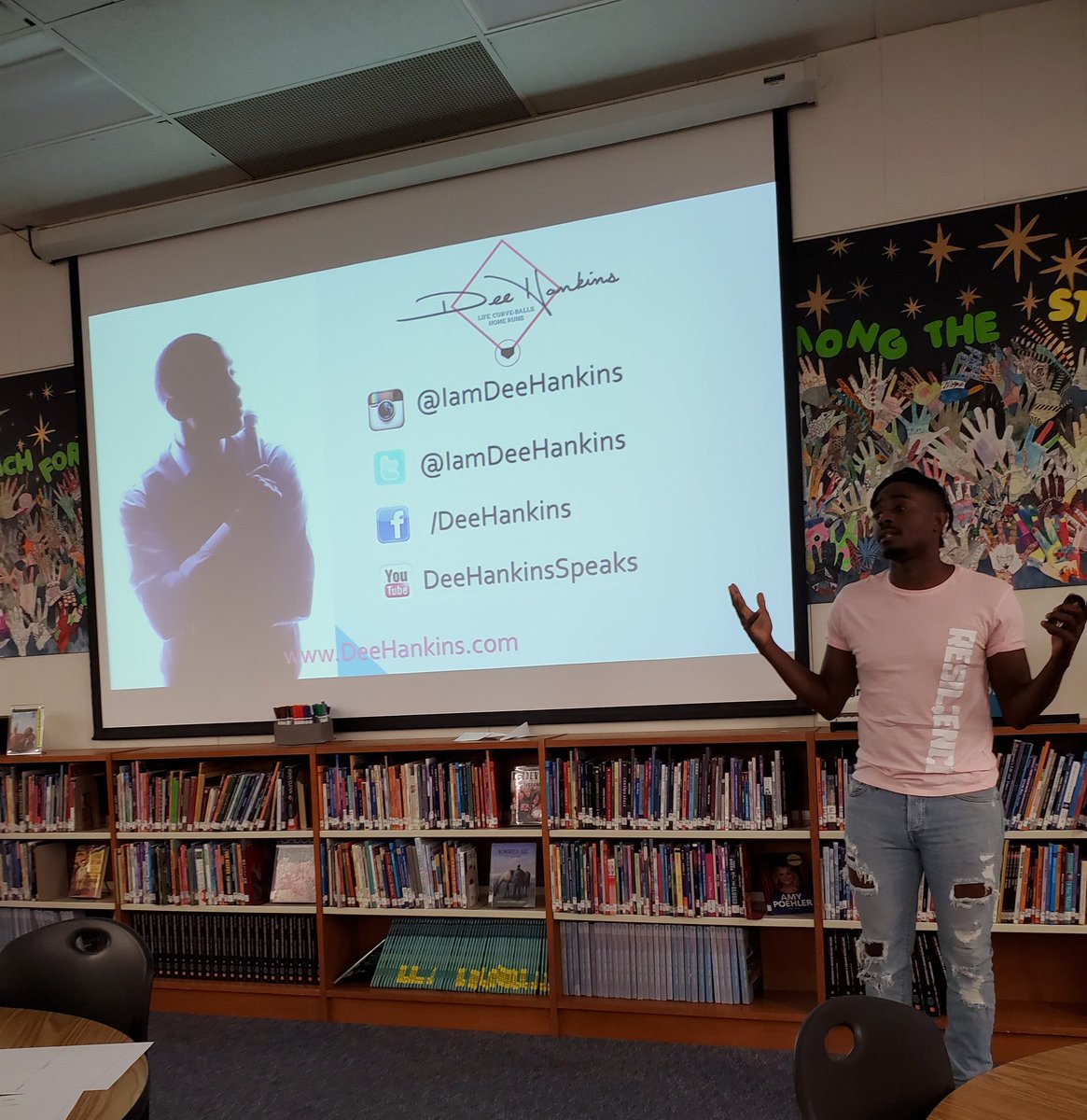 Dee Hankins working with KC staff on resilience